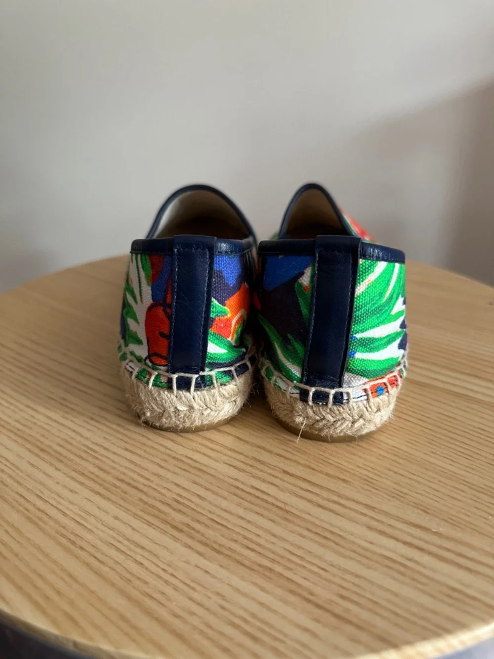 Floral Canvas Espadrilles in Multi-Color - Women